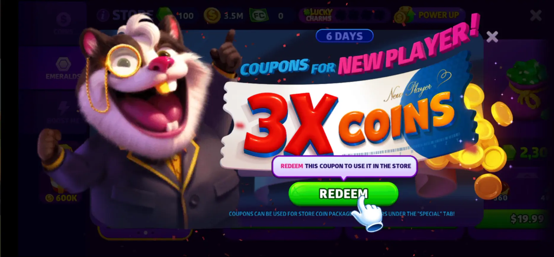 Cash Frenzy 777 Coupon Code Claims